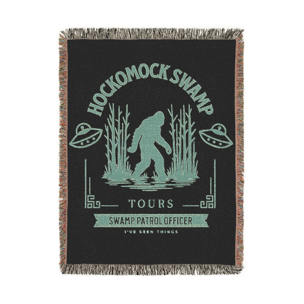 Hockomock Swamp Tours - Woven Blanket