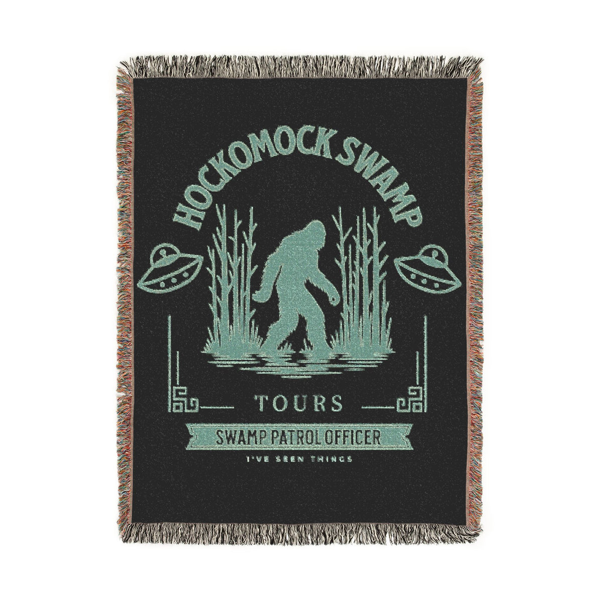Hockomock Swamp Tours - Woven Blanket
