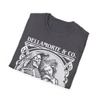 Death and the Maiden Shirt | Gothic Grim Reaper T-Shirt | Dellamorte Dark Academia Tee | Macabre Romance | Occult Halloween Apparel
