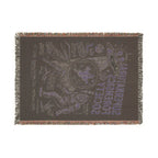 Woven Blanket — Supernatural Forensics Society Vintage Badge Throw
