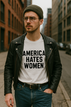 America Hates Women T-Shirt - alternate view