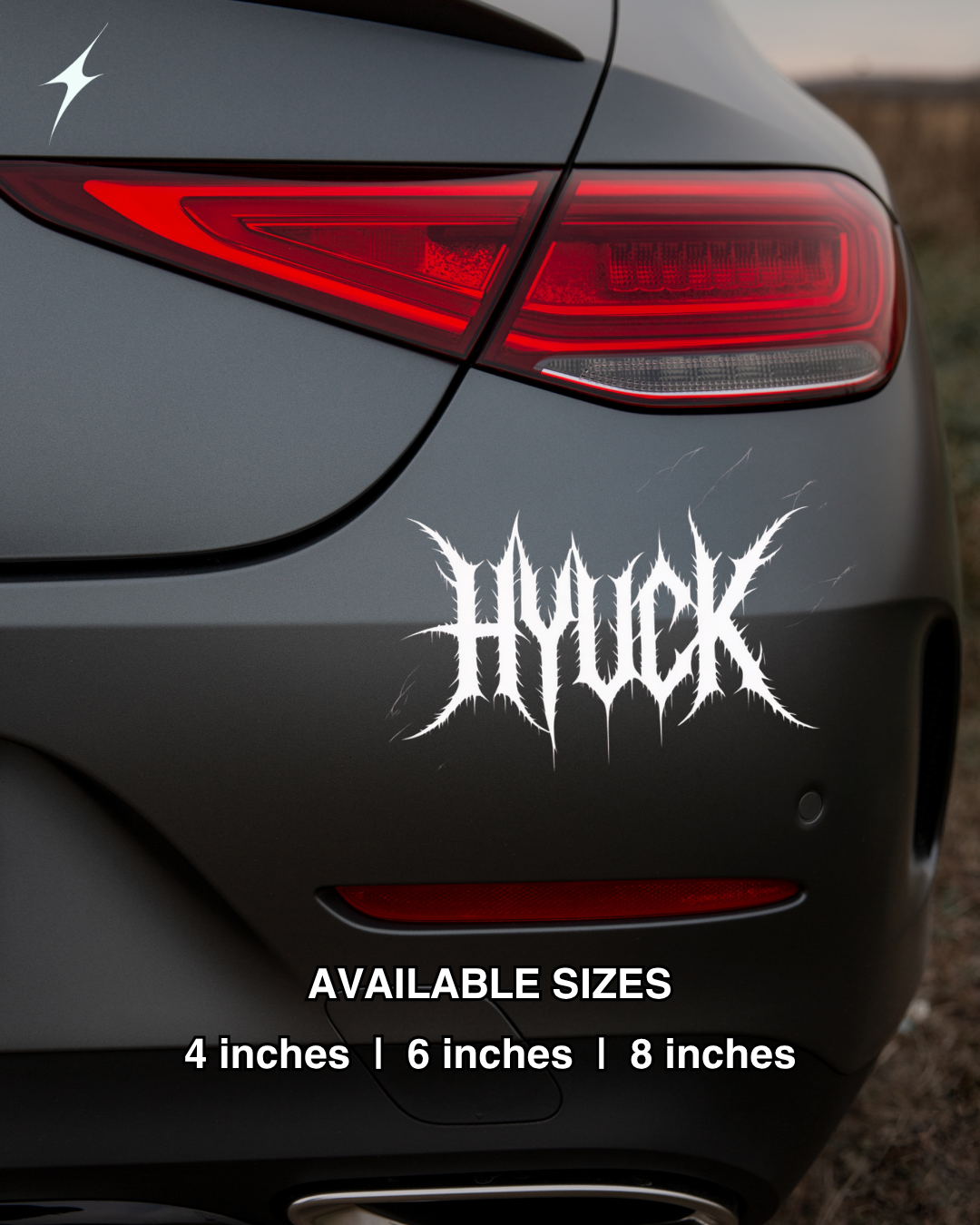 Hyuck Car Vinyl Decal Sticker