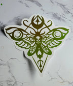 Luna Moth Holographic Vinyl Decal Stickers