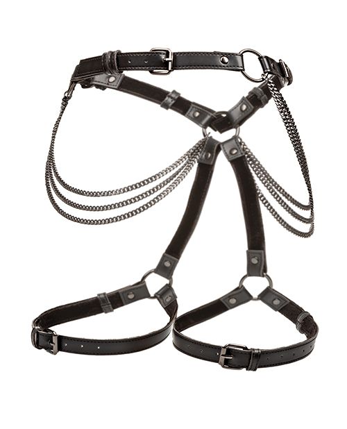 Multi Chain Kinky Thigh Harness