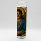 Saint King of Pop Candle - detail view