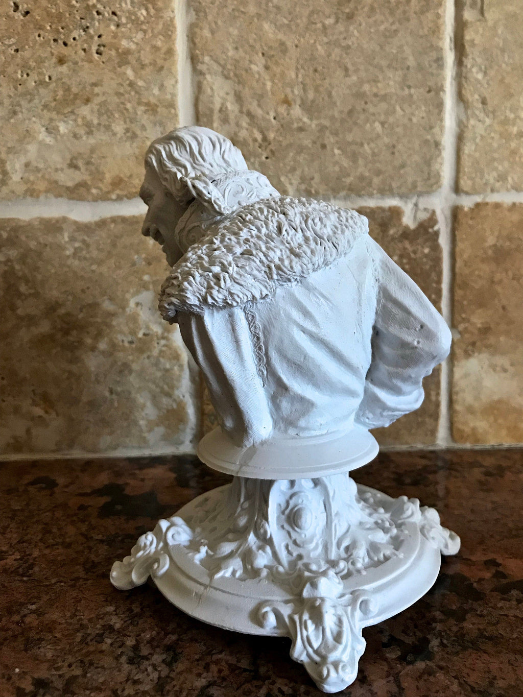 Dracula: Vlad the Impaler Bust | Legendary Vampire Figurine | Victorian Gothic Undead Creature | Dark Art Gift and Spooky Home Decor