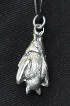 Fruit Bat Pendant | Gothic Necklace, Hanging Bat Pendant, Bats Lovers Gift | Handmade Goth Pendant, Vampire Jewelry, Animal Accessory