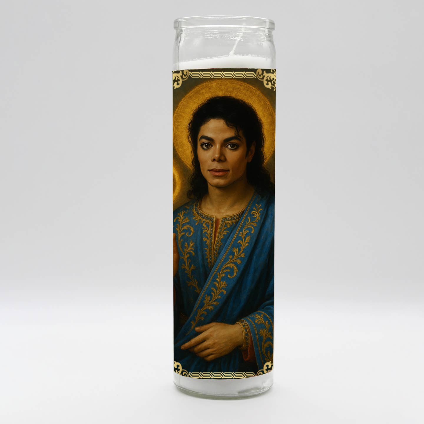 Saint King of Pop Candle