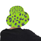 Weed Leaf 420 Unisex Summer Bucket Hat - detail view