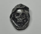Santa Muerte/ Grim Reaper Magnet, Hand Painted Resin Sculpture | Mythic Fantasy Decor | Santa Muerte Magnet for Fantasy and Gothic Decor