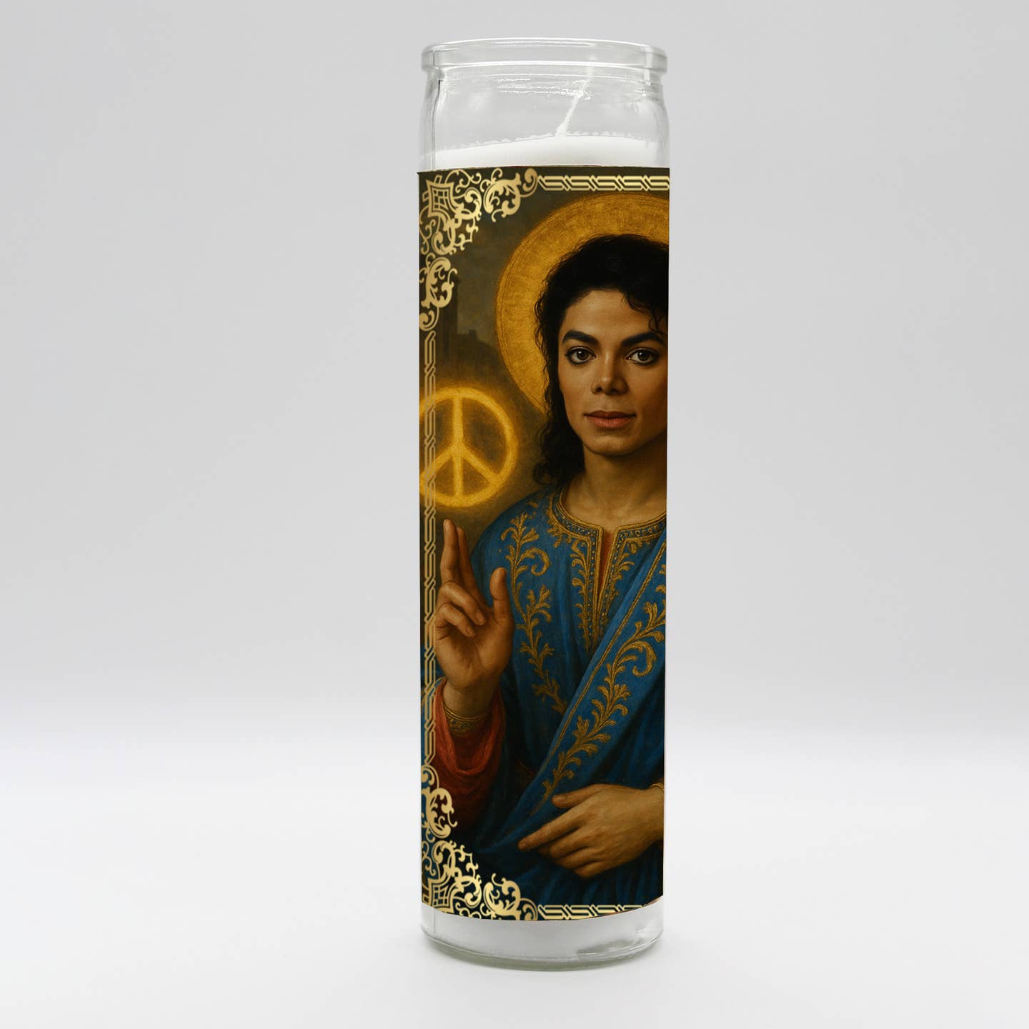Saint King of Pop Candle