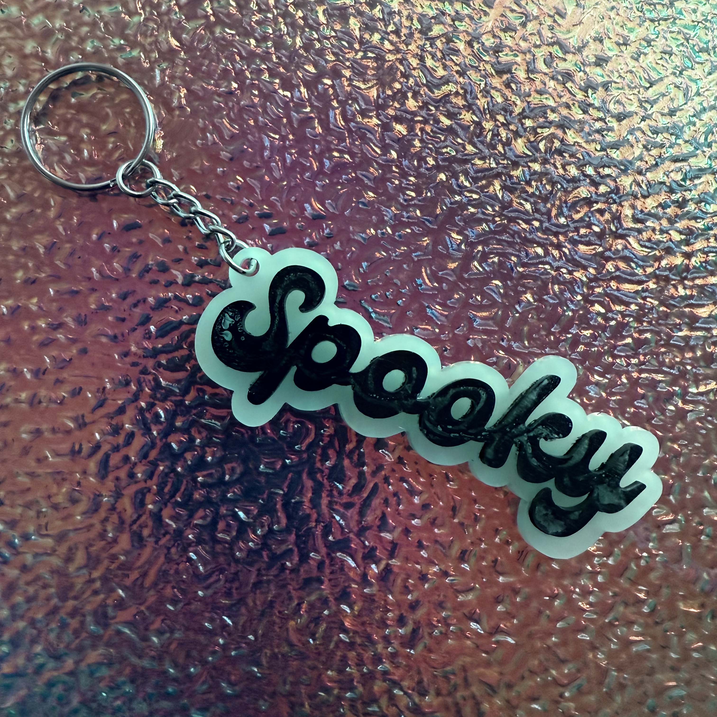Spooky Keychain (Multicolor) - detail view