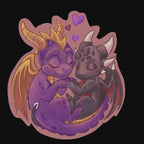 Spyro Napping Sticker