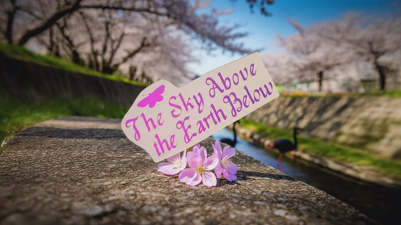 Sky Above Sleepy Vinyl Decal