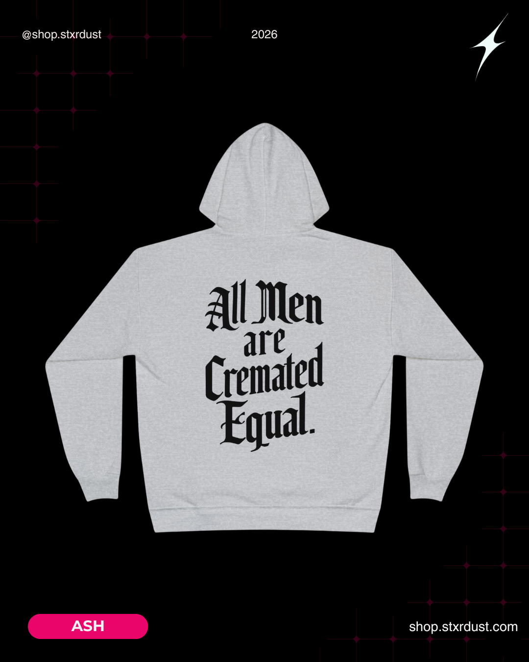 All Men are Cremated Equal Hoodies White