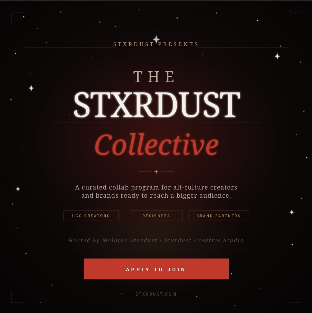Stxrdust Collective - Paid Membership