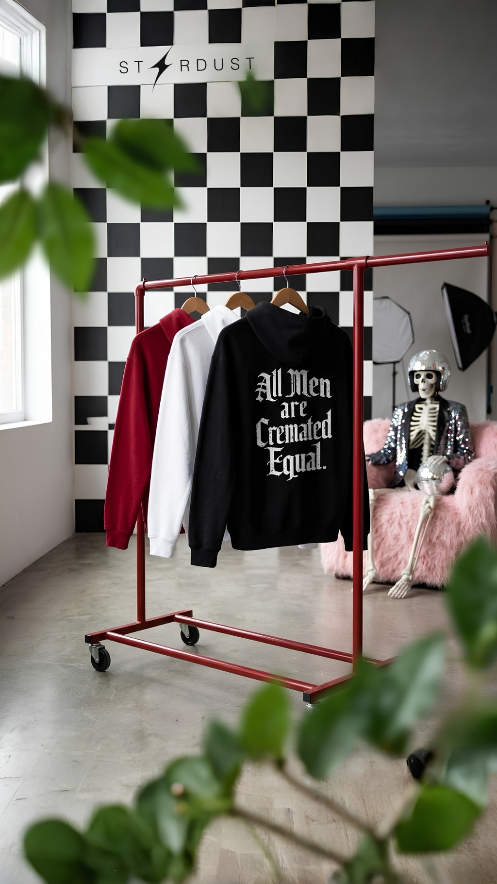 All Men are Cremated Equal Hoodies