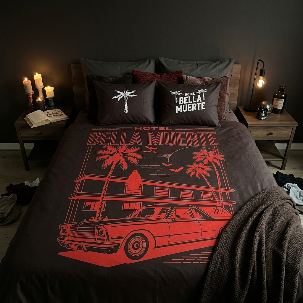 Hotel Bella Muerte - 100% Cotton Bedding