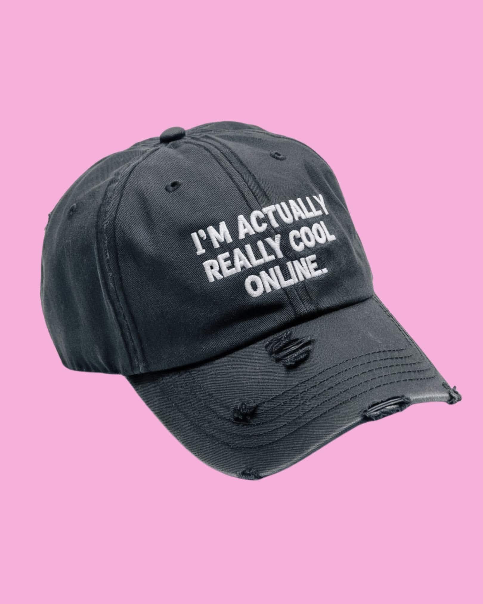Parasocial Aura - Embroidered Cap