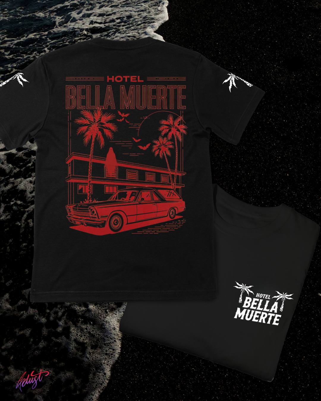 Hotel Bella Muerte - Oxblood T-Shirt
