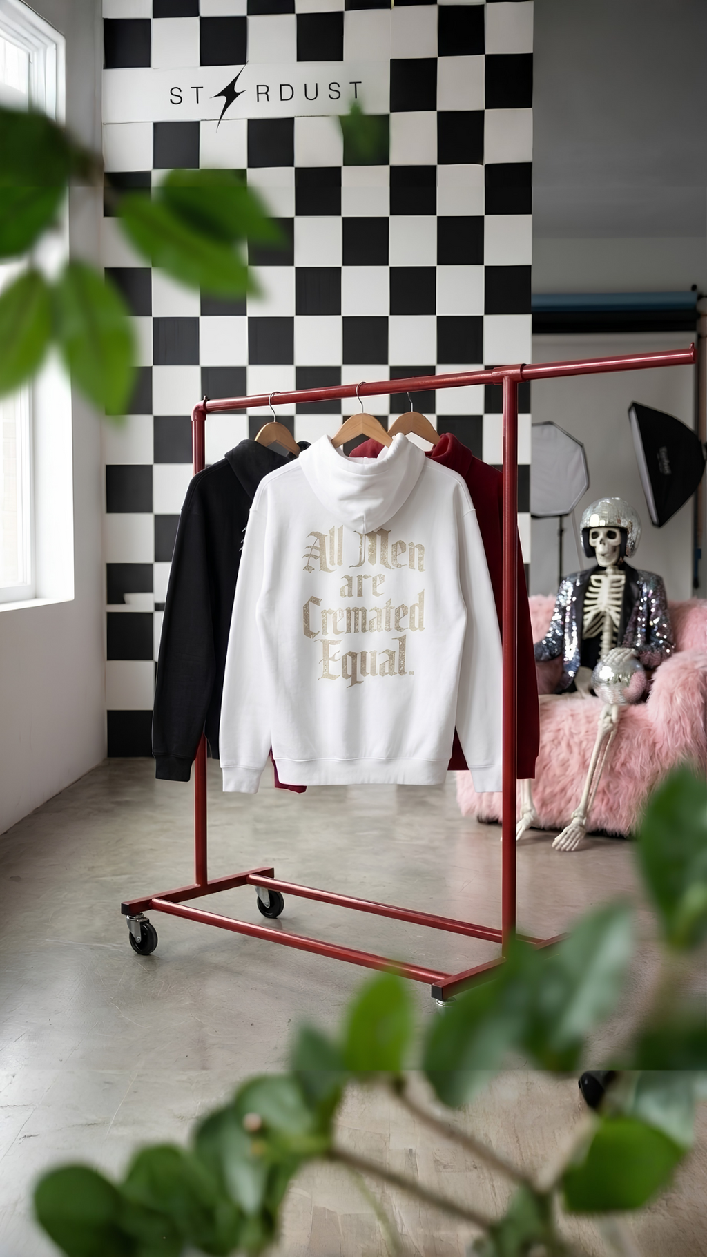 All Men are Cremated Equal Hoodies