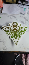 Luna Moth Holographic Vinyl Decal Stickers