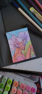 "Praying on Man, Sis" ACEO Artist Trading Card 1/1