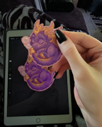Spyro Napping Sticker