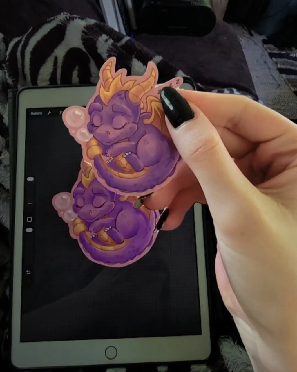 Spyro Napping Sticker Spyro