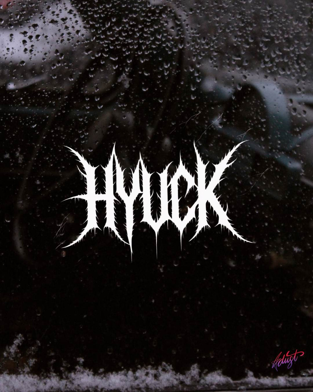 Hyuck Car Vinyl Decal Sticker