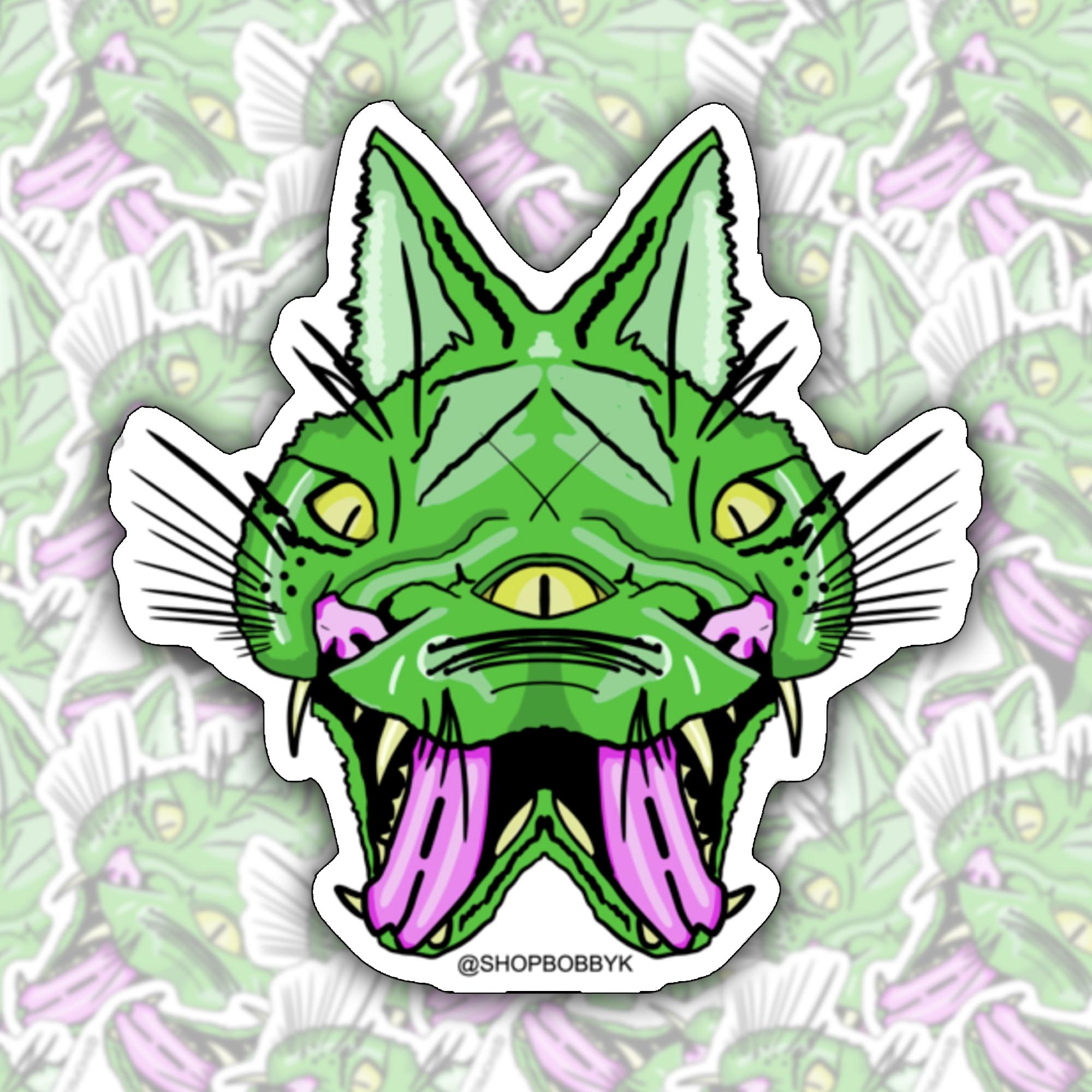Chimera Cat Sticker
