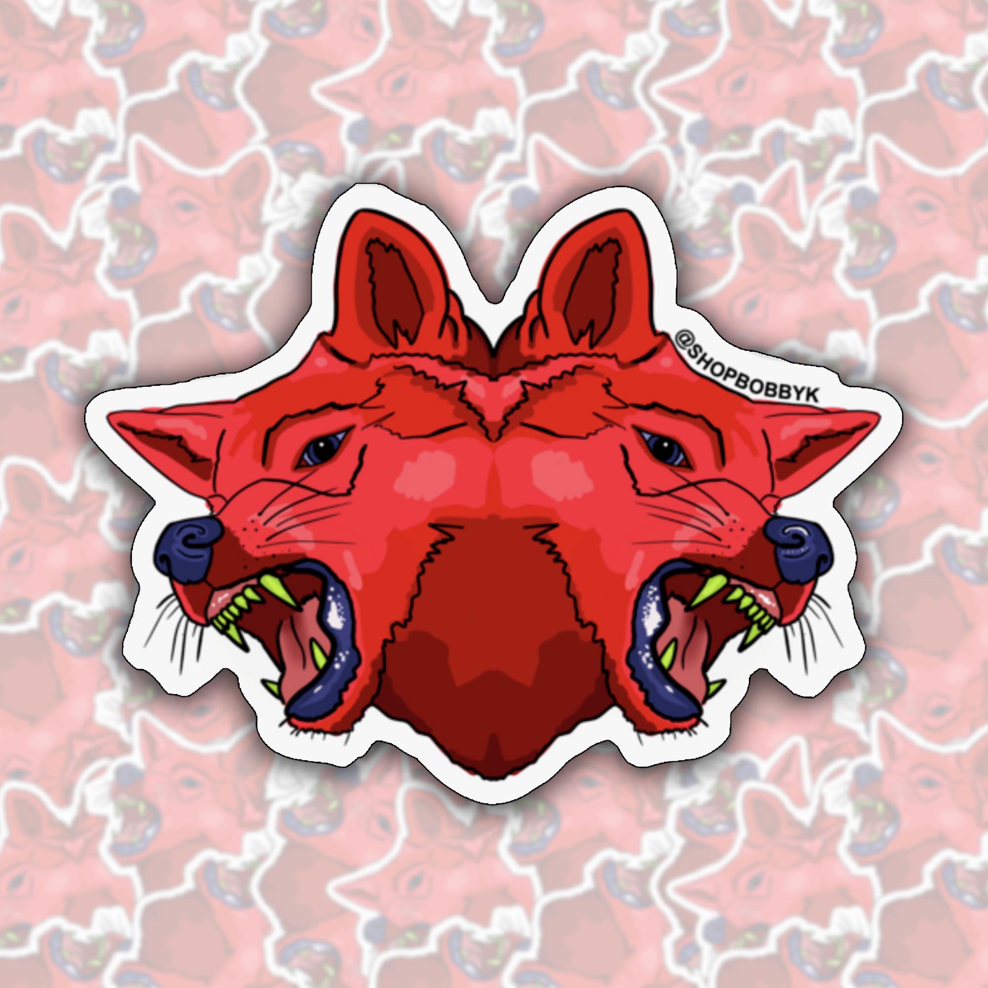 Chimera Werewolf Sticker