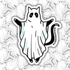 Ghost Cat Sticker Pack - alternate view
