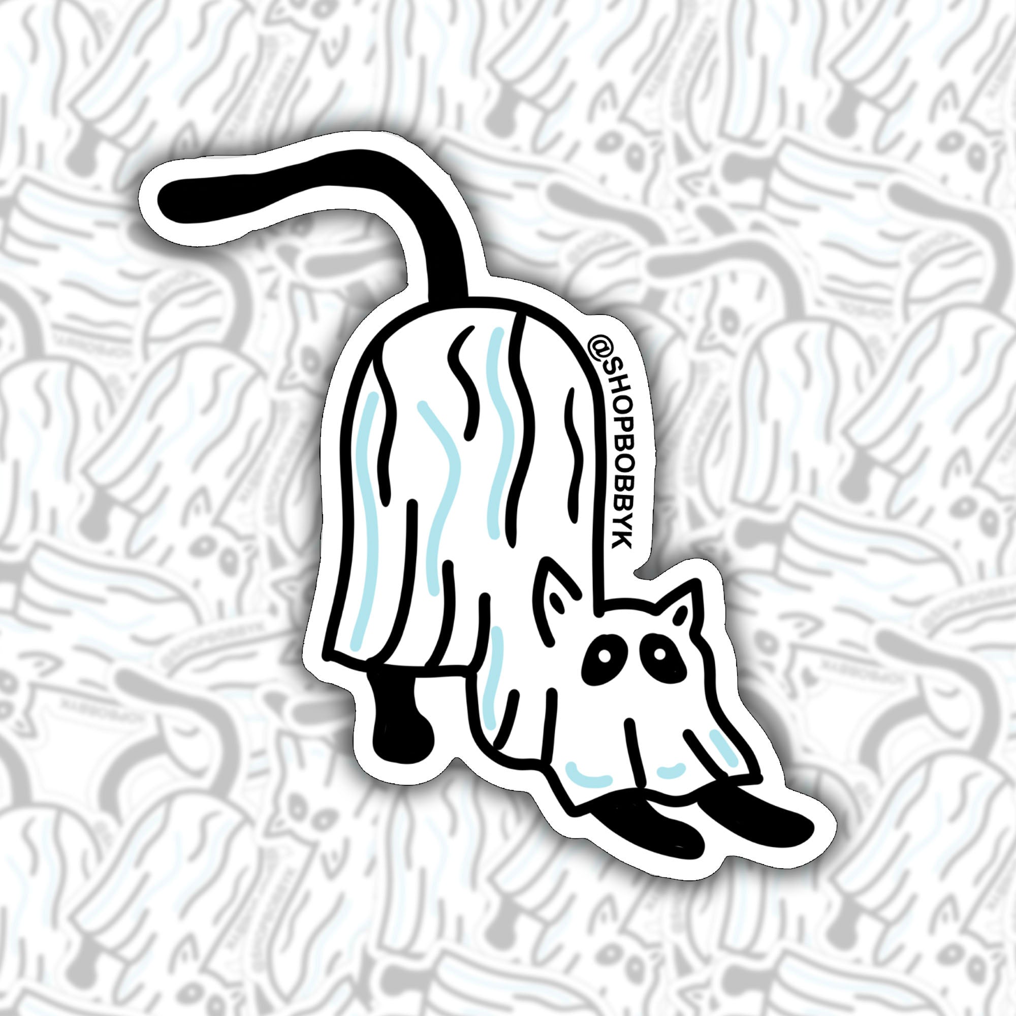 Ghost Cat Sticker Pack