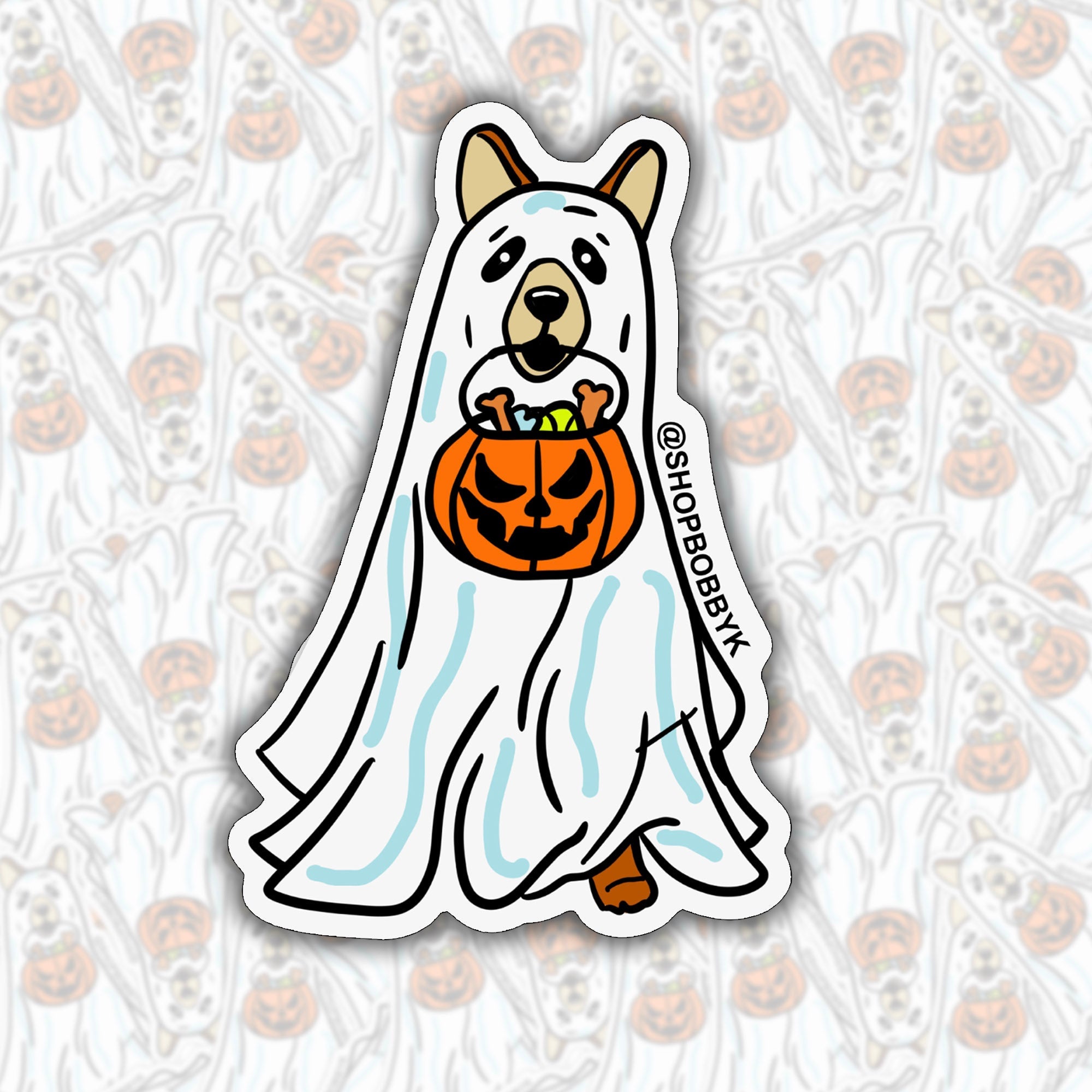 Ghost Dog Sticker Pack