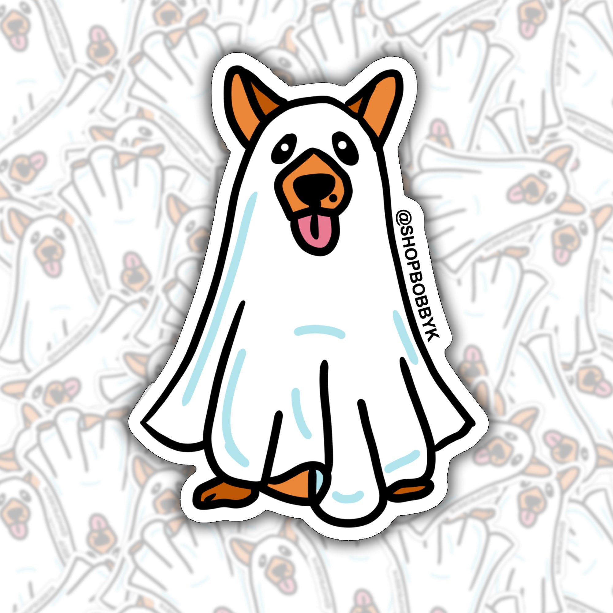 Ghost Dog Sticker Pack