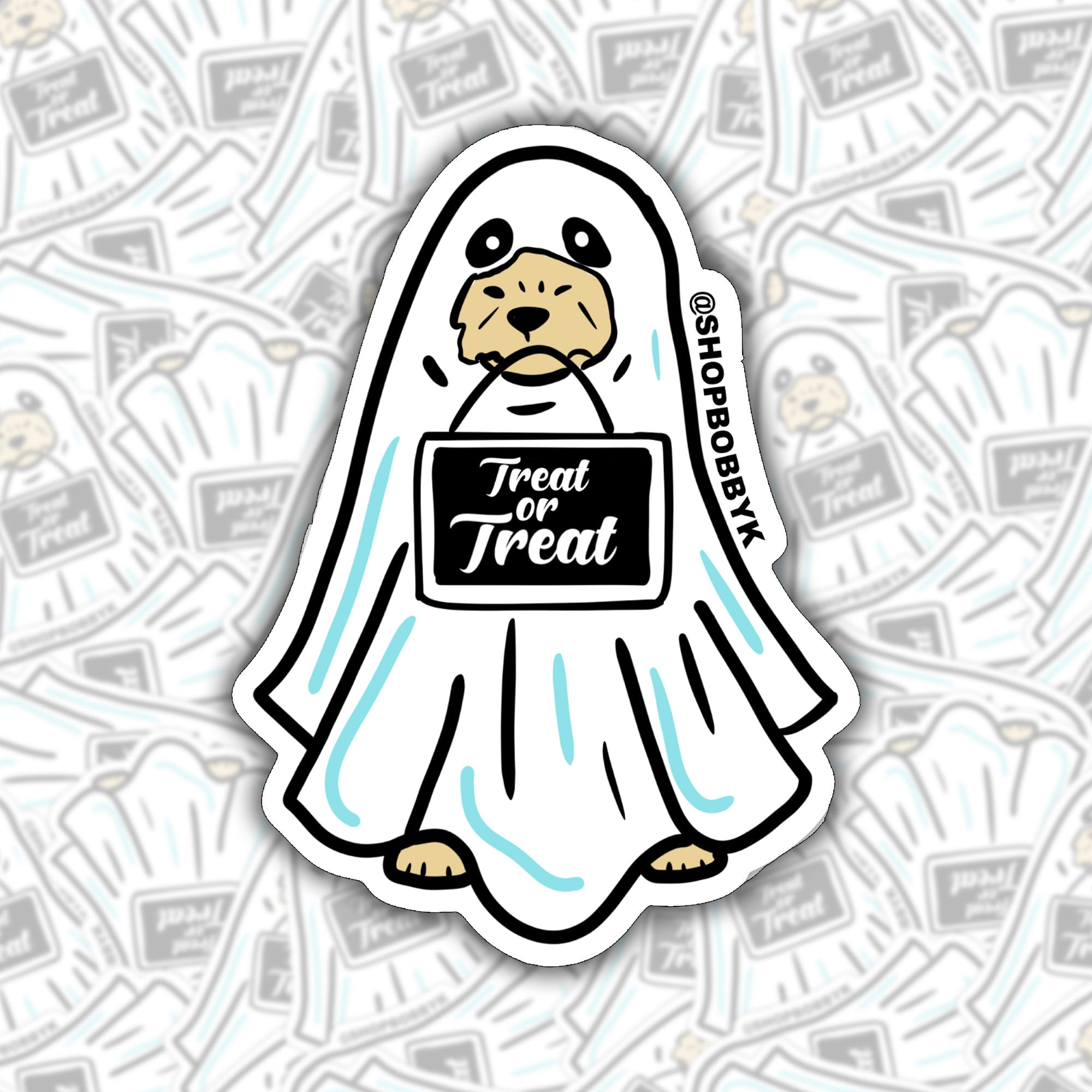 Ghost Dog Sticker Pack