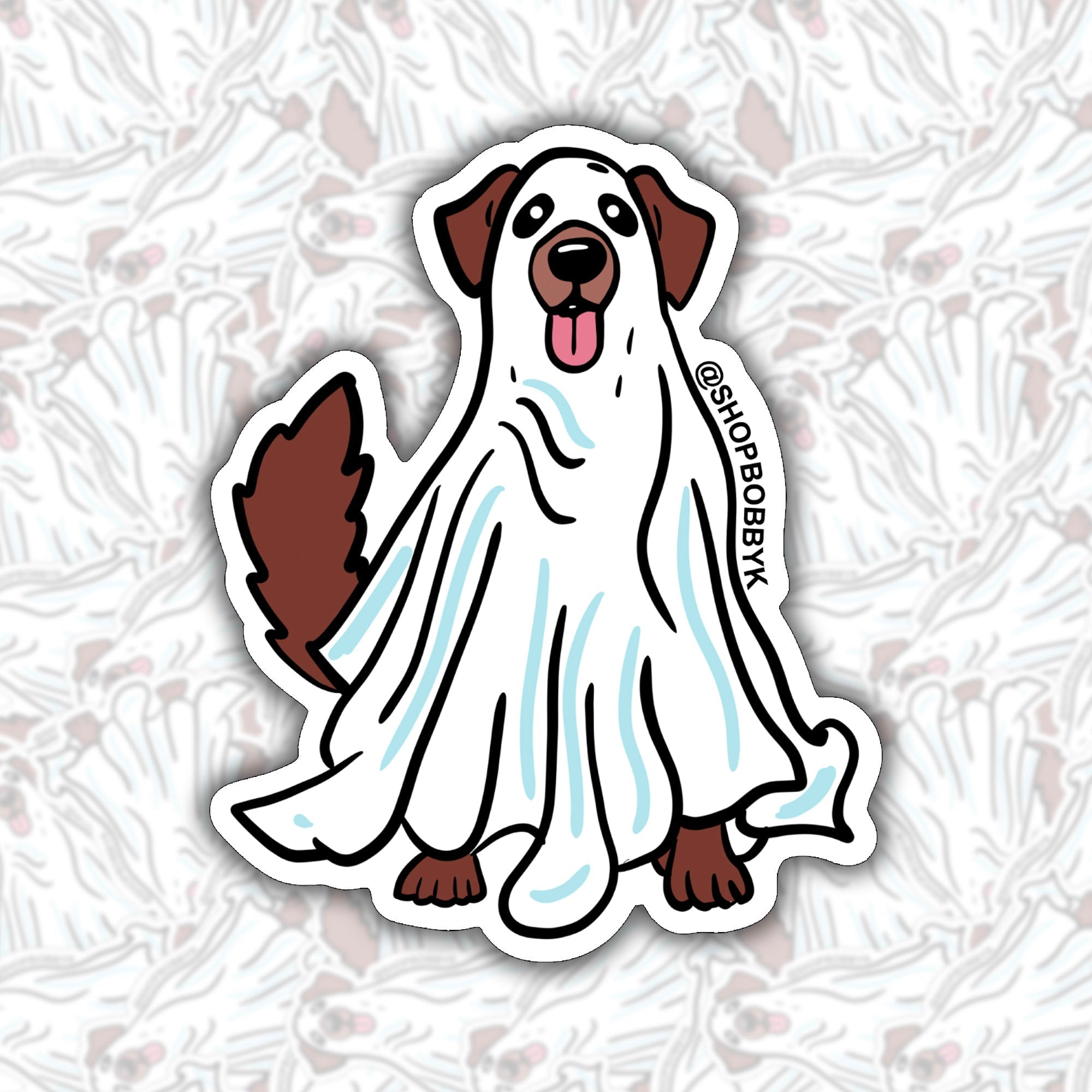 Ghost Dog Sticker Pack