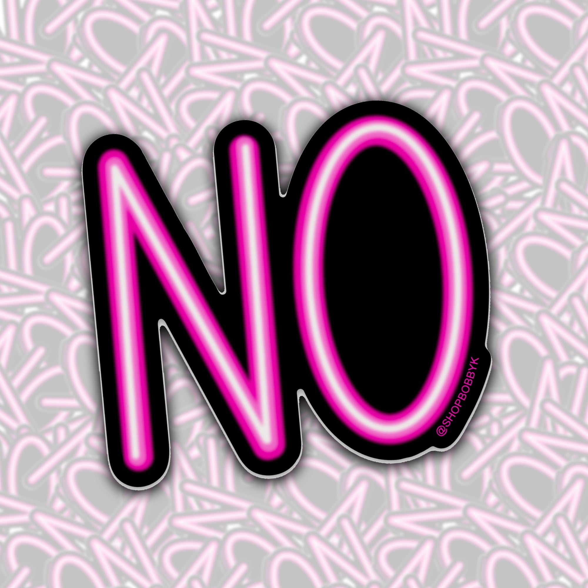 NO Sticker