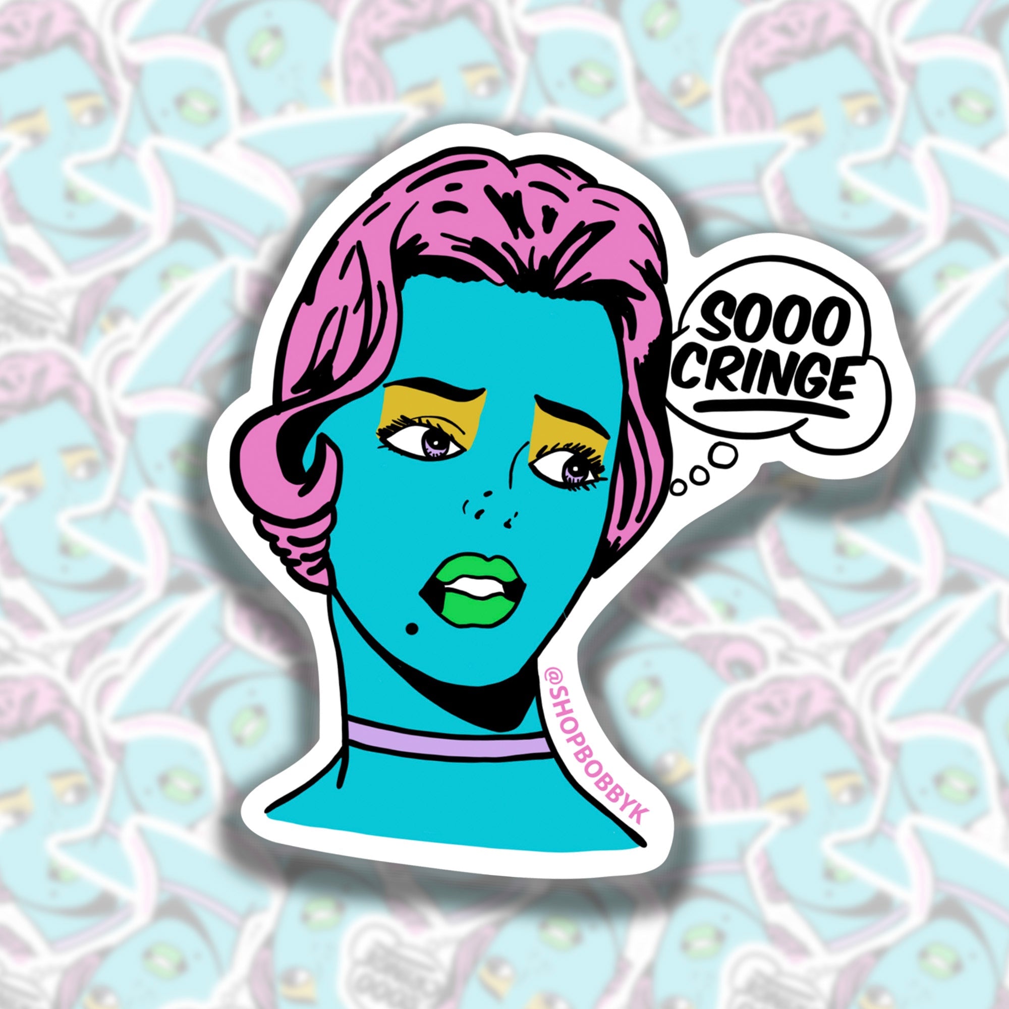 Pop Art Girlies Sticker Pack - view 4