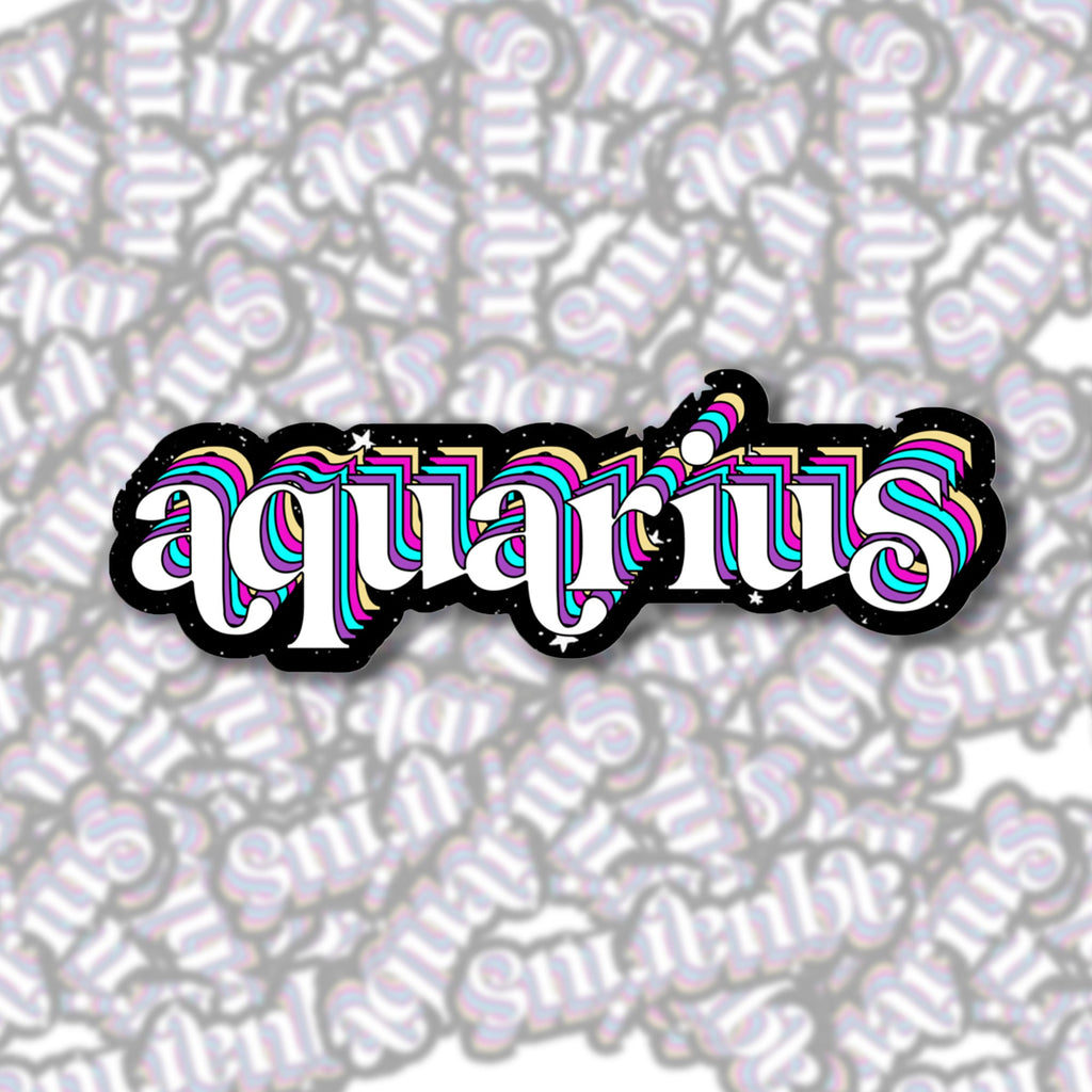 Zodiac Sticker Collection Aquarius
