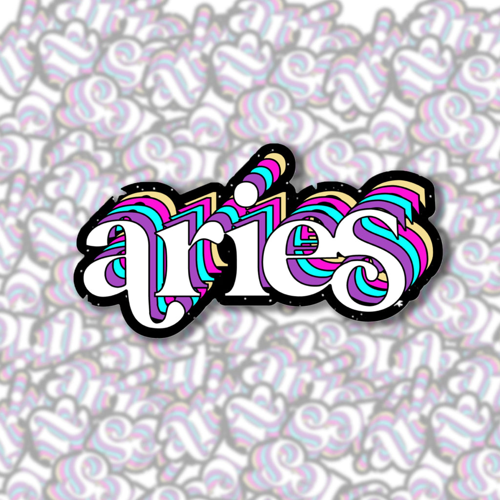 Zodiac Sticker Collection Aries