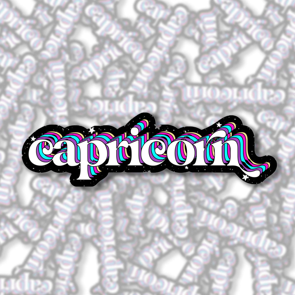 Zodiac Sticker Collection Capricorn