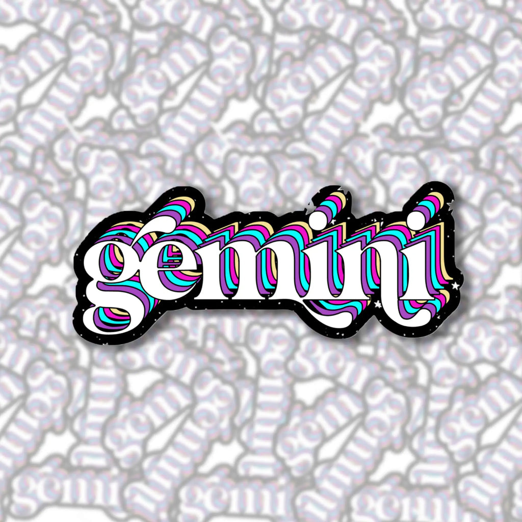 Zodiac Sticker Collection Gemini