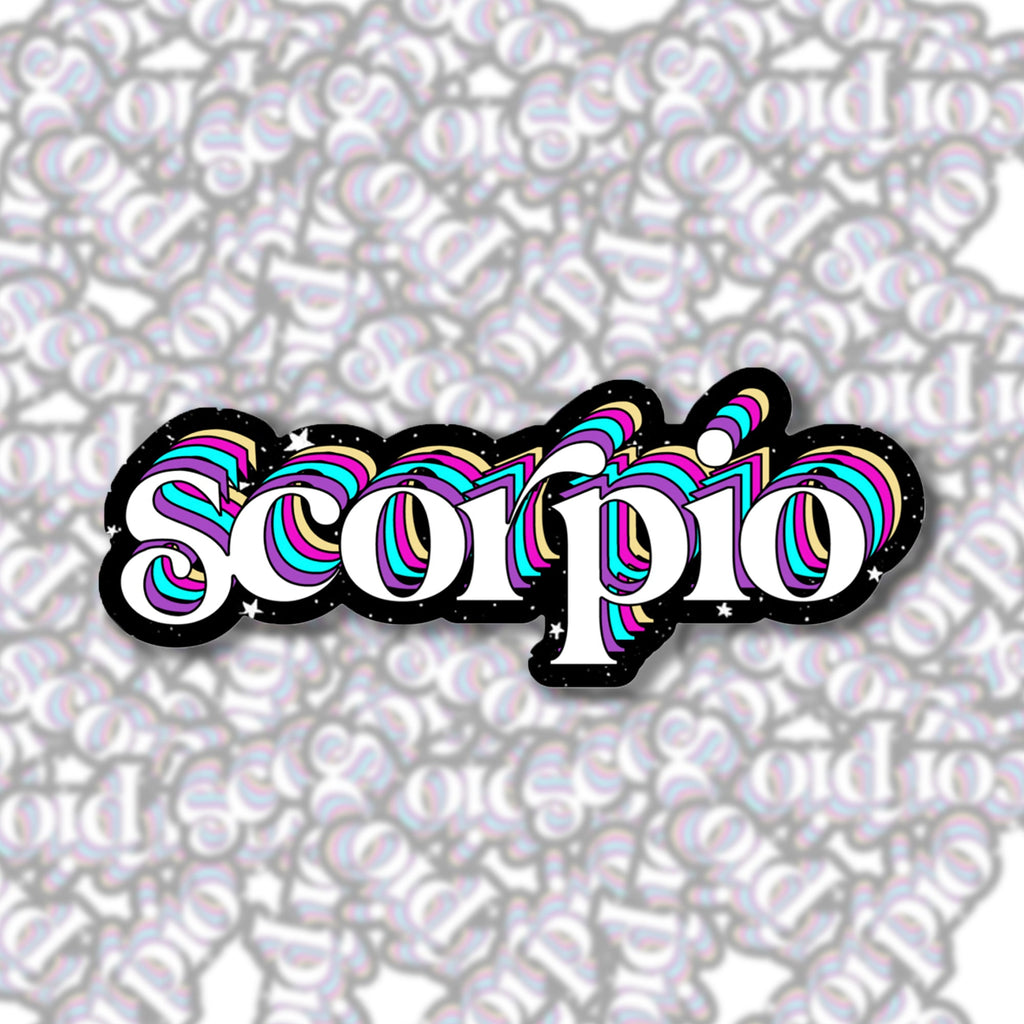 Zodiac Sticker Collection Scorpio