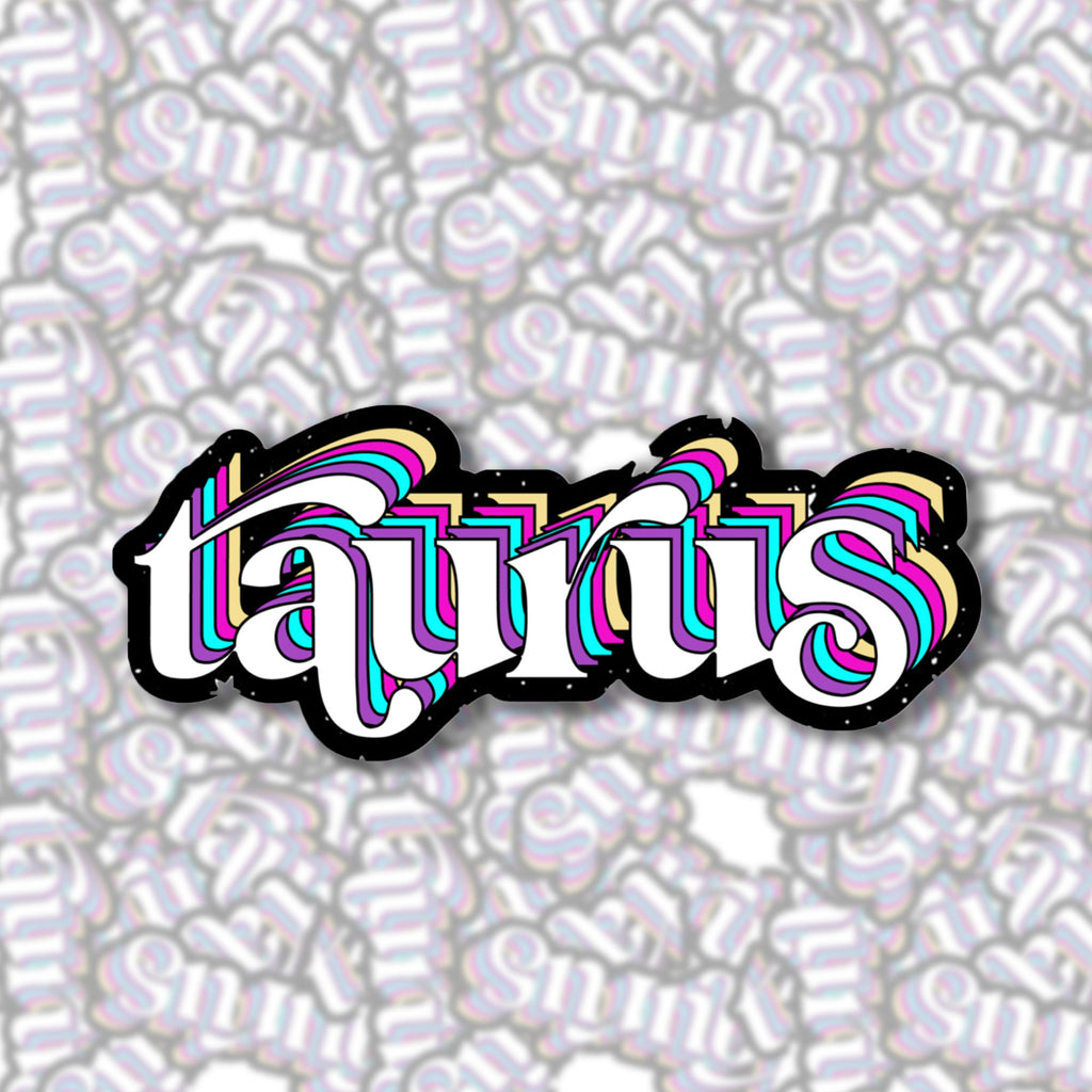 Zodiac Sticker Collection Taurus
