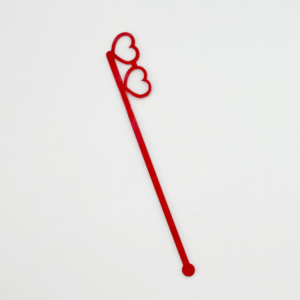 Heart Sunglasses (Multicolor) Red