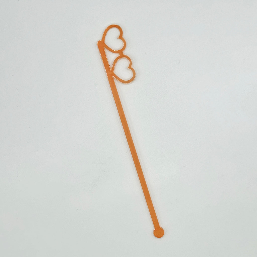 Heart Sunglasses (Multicolor) Orange