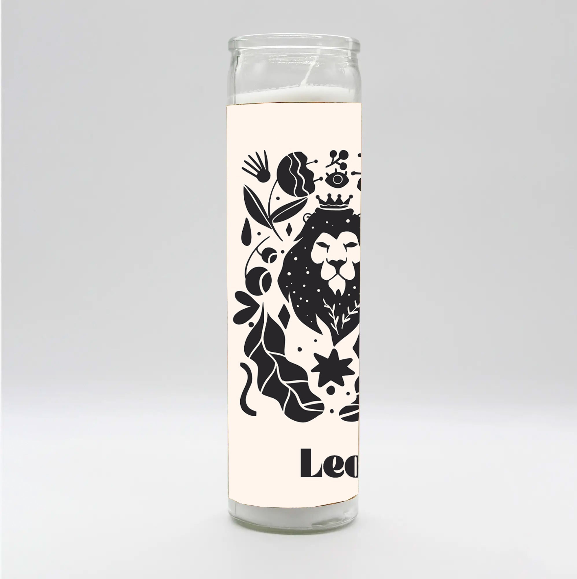 Zodiac Leo Candle