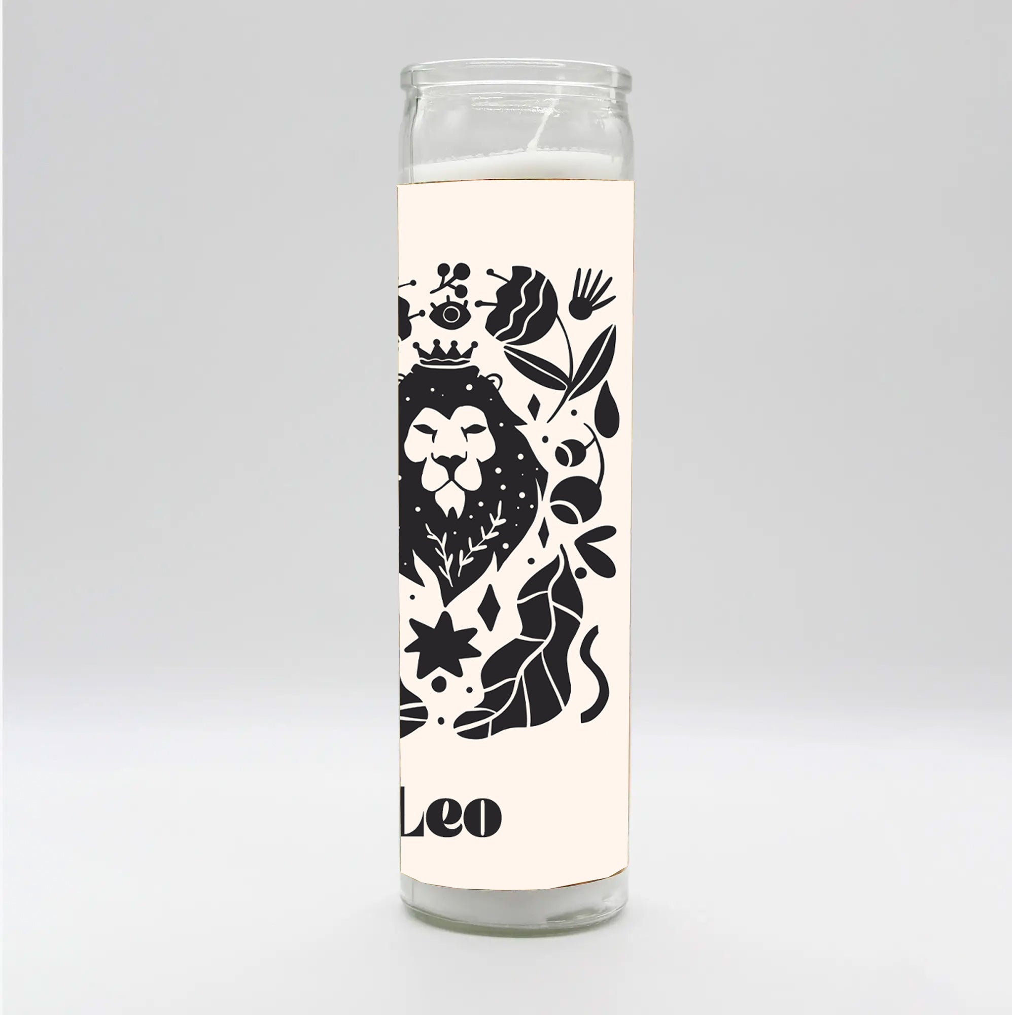 Zodiac Leo Candle